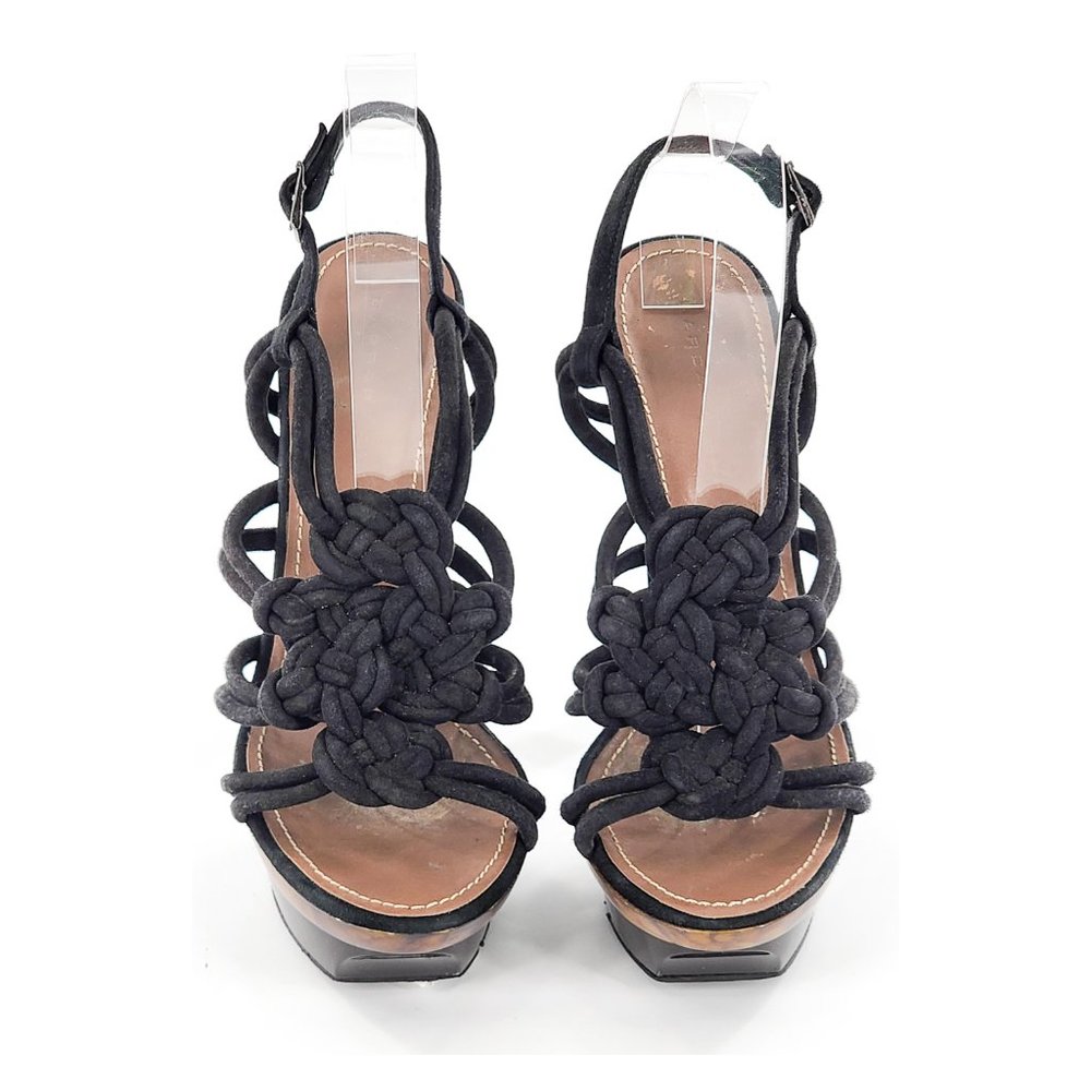 BARBARA BUI Knotted Knot Detail Heels - Picture 3 of 16